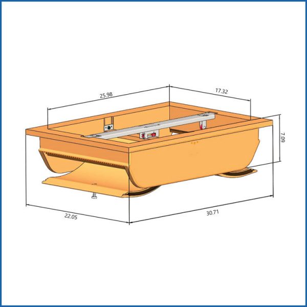 NAD-048-AC Ceiling inlet